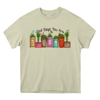 Mossy god says you are unique Heavy Core Tee - MaliasSmallBusiness