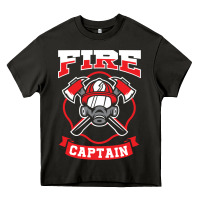 Asphalt fire captain firefighter fireman job Heavy Core Tee - tuanDangUi