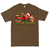 Cacao Tis' The Season Christmas Truck Premium Tee - BundleAndBundleShop