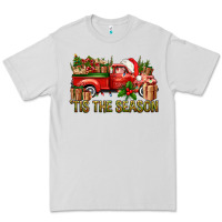 Dove Grey Tis' The Season Christmas Truck Premium Tee - BundleAndBundleShop