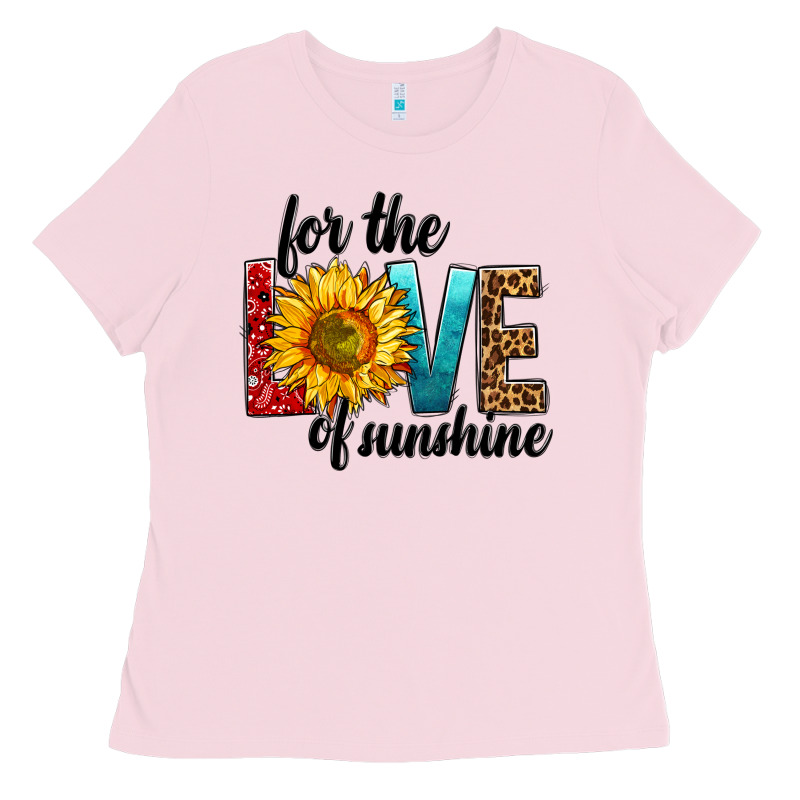 For The Love Of Sunshine Ladies Tee by BundleAndBundleShop | Teevron