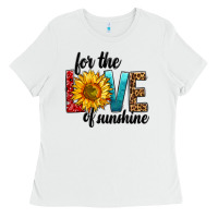 White For The Love Of Sunshine Ladies Tee - BundleAndBundleShop