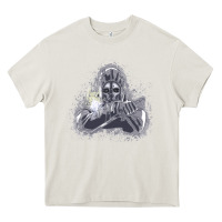 Cream dishonored   corvo Heavy Core Tee - tuanDangUi