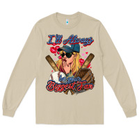 Mushroom I'll always be your biggest fan Baseball Long Sleeve Tee - HowdyJamesFarm