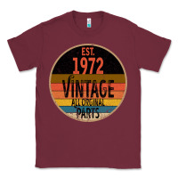 Burgundy est. 1972 MADE IN 1972 ALL ORIGINAL PARTS all orginal parts Classic Tee - Bettercallsaul