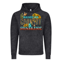 Vintage Black Raised on Country and Sunshine Vintage Hoodie - texasbilliewilder