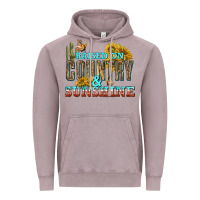 Vintage Zinc Raised on Country and Sunshine Vintage Hoodie - texasbilliewilder