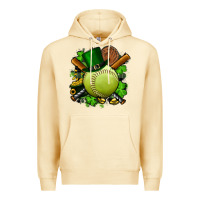 Pina Colada st.patrick's day softball Premium Hoodie - FaDigitalArtStudio