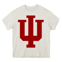 Cream indiana hoosiers Heavy Core Tee - tuanDangUi