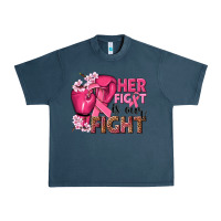 Midnight Navy her fight is our fight Urban Heavy Tee - NancyCooperArtShop