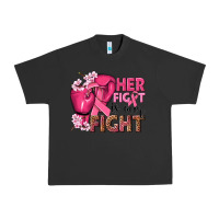 Pigment Black her fight is our fight Urban Heavy Tee - NancyCooperArtShop