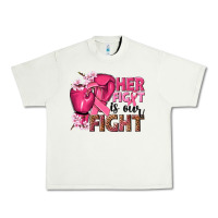 Pistachio her fight is our fight Urban Heavy Tee - NancyCooperArtShop
