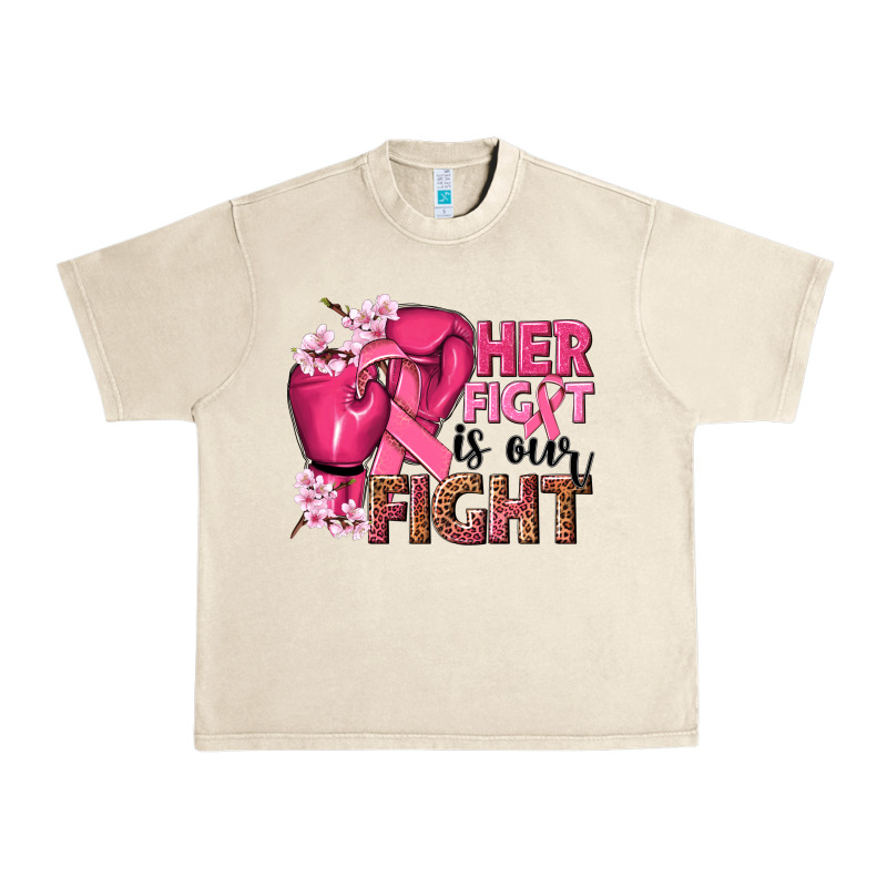 Her Fight Is Our Fight Urban Heavy Tee by NancyCooperArtShop | Teevron