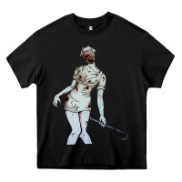 Black silent hill nurse Heavy Core Tee - tuanDangUi