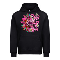 Black breast cancer sunflower Urban Hoodie - BarkalooDesign
