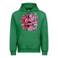 Emerald breast cancer sunflower Urban Hoodie - BarkalooDesign
