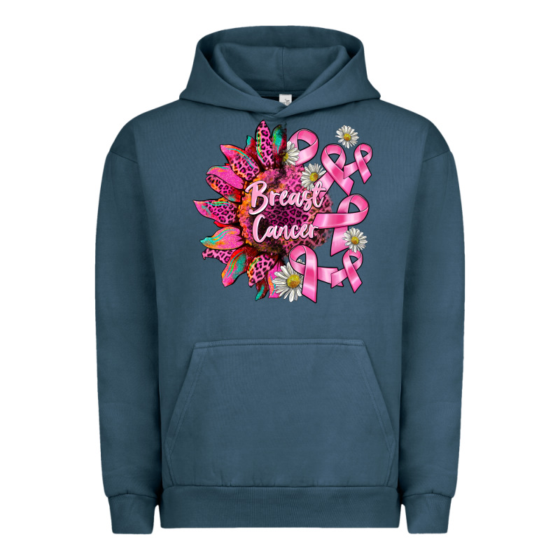 Breast Cancer Sunflower Urban Hoodie by BarkalooDesign | Teevron