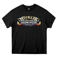Black nick lee airbrushing gift Heavy Core Tee - tuanDangUi