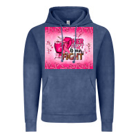 Vintage Denim Her fight is our fight Vintage Hoodie - NancyCooperArtShop