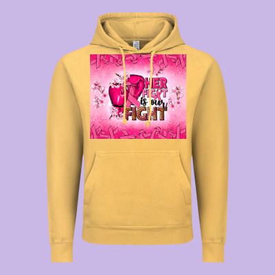 Her Fight Is Our Fight Vintage Hoodie Designed By Nancycooperartshop