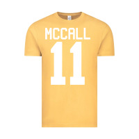 Vintage Mustard Mccall 11 T Shirt Tee Tshirt Teenwolf Vintage Tee - DesignPulse