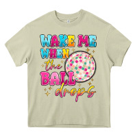 Mossy wake me when the ball drops Heavy Core Tee - MaliasSmallBusiness