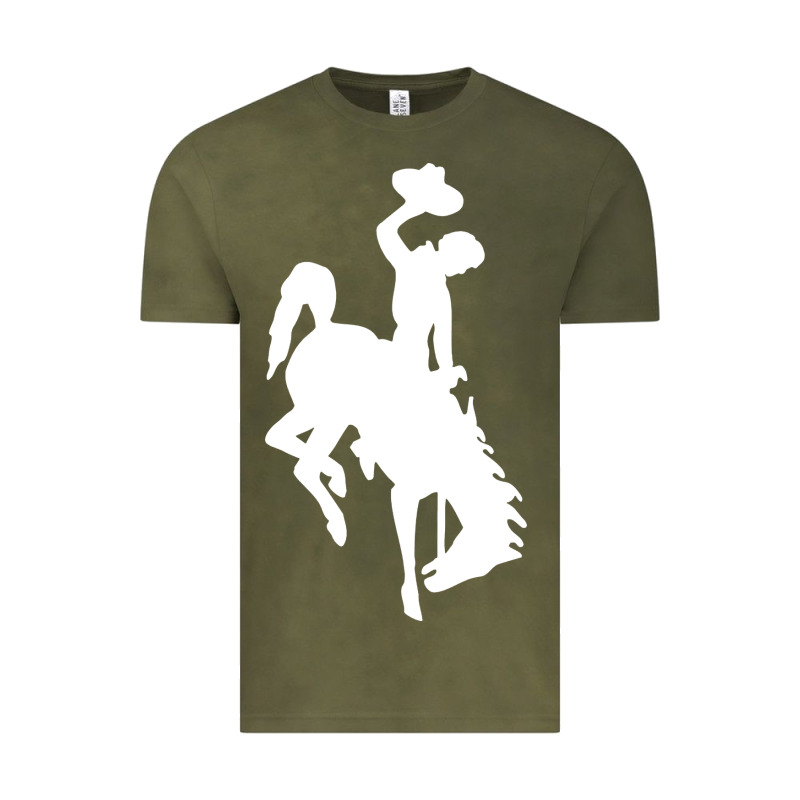 Wyoming Cowboys Vintage Tee by DesignPulse | Teevron