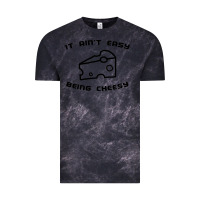Cloud Black it ain't easy being cheesy Vintage Tee - DesignPulse
