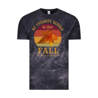 Cloud Black feminist my favorite season is fall patriarchy retro vintage long slee Vintage Tee - DesignPulse