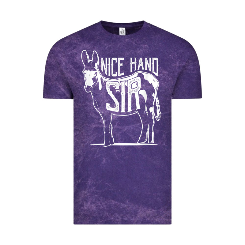 Nice Hand Sir Donkey Poker Funny Gambling Design For Fans Vintage Tee by DesignPulse | Teevron