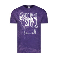 Cloud Purple Nice Hand Sir Donkey Poker Funny Gambling Design For Fans Vintage Tee - DesignPulse
