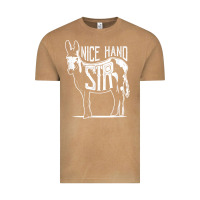 Vintage Camel Nice Hand Sir Donkey Poker Funny Gambling Design For Fans Vintage Tee - DesignPulse