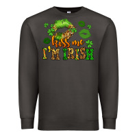 Smoke kiss me im irish st patricks lip stain Premium Sweatshirt - LillyAllenDesigns