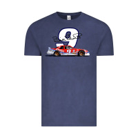 Vintage Denim Bill Elliott 1988 Winston Cup 9 Stock Car  Classic Vintage Tee - DesignPulse