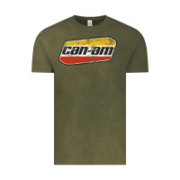 Vintage Olive CANAM Vintage Original ATV UTV off road Gift Long Sleeve Vintage Tee - DesignPulse