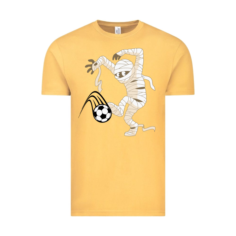 Funny Halloween Soccer Ball Vintage Tee by DesignPulse | Teevron