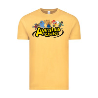 Vintage Mustard awa na awa ni clubs Vintage Tee - DesignPulse