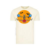 Vintage Arctic cheerleading skeleton halloween cheer skeleton cheerleader t shirt Vintage Tee - DesignPulse