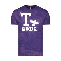 Cloud Purple t birds greaser thunderbirds 1970s t birds pullover hoodie Vintage Tee - DesignPulse
