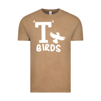 Vintage Coffee t birds greaser thunderbirds 1970s t birds pullover hoodie Vintage Tee - DesignPulse