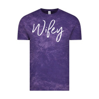 Cloud Purple wifey sweat(b) Vintage Tee - DesignPulse