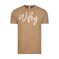 Vintage Coffee wifey sweat(b) Vintage Tee - DesignPulse