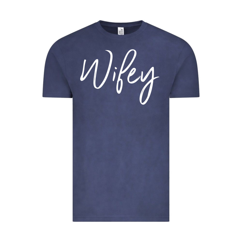 Wifey Sweat(b) Vintage Tee by DesignPulse | Teevron
