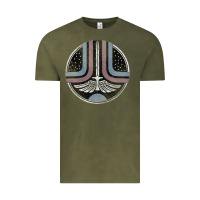 Vintage Olive Starfighter (The Last Starfighter) Vintage Tee - DesignPulse