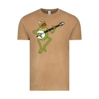 Vintage Camel Kermit playing the banjo Classic Vintage Tee - DesignPulse