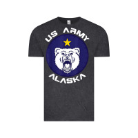 Vintage Black us army alaska polar bear patch t shirt Vintage Tee - DesignPulse
