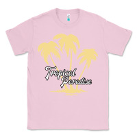 Bubblegum Pink Tropical Paradise Classic Tee - Bettercallsaul