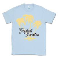 Dusty Blue Tropical Paradise Classic Tee - Bettercallsaul