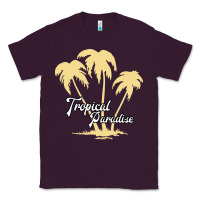 Plum Tropical Paradise Classic Tee - Bettercallsaul