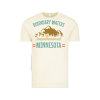 Vintage Arctic retro boundary waters canoe minnesota Vintage Tee - DesignPulse